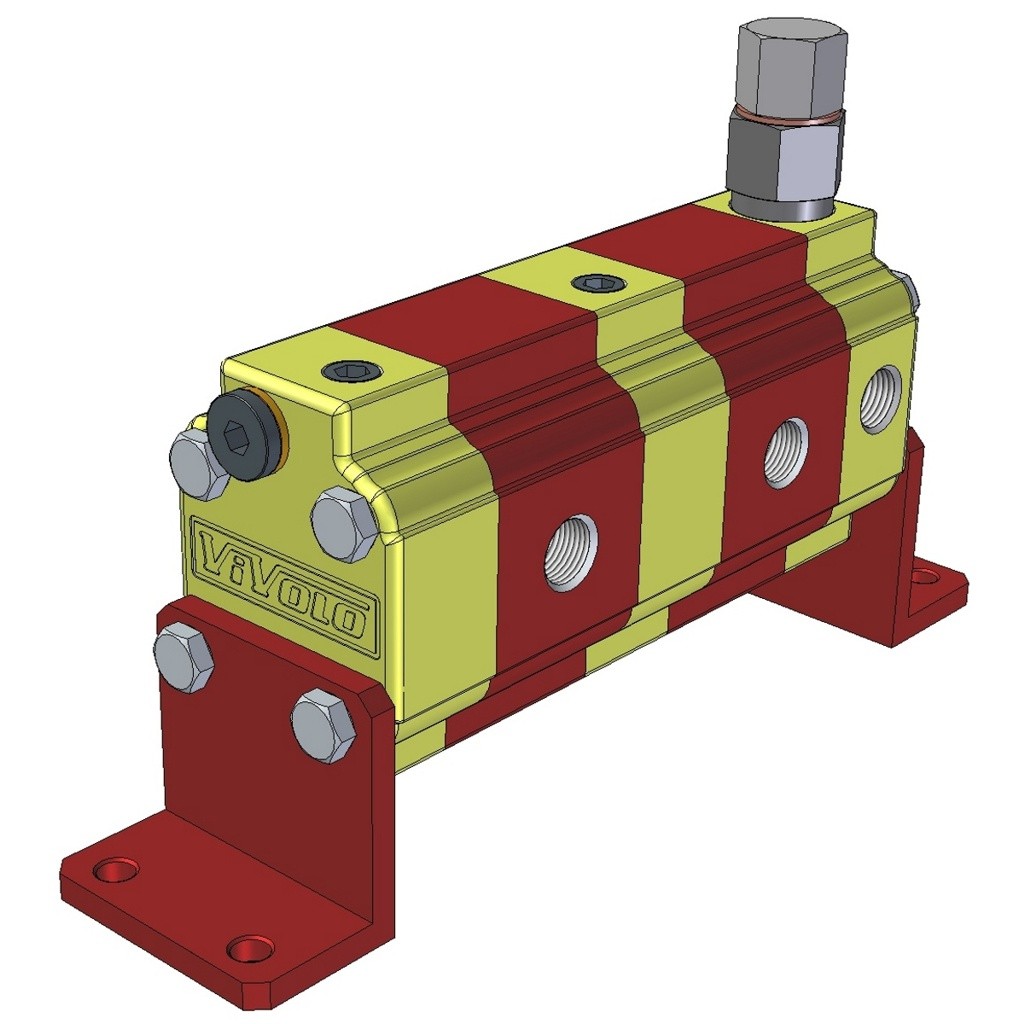 Vivolo (Vivoil) 9RS02-06 (2 elements) | 9RS04-06 (4 elements) Делитель потока